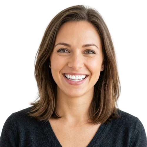 Smiling Patient with Perfect Teeth
